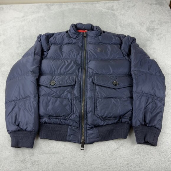 Burberry Navy Blue Down Puffer Jacket Men’s Size S - Picture 1 of 15